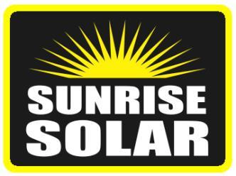 Sunrise Solar logo