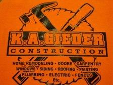 K.A. Gieder Construction logo