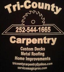 Tri-County Carpentry logo
