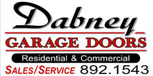 Logo for Dabney Garage Doors