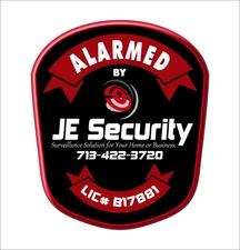 Logo for JE Security Systems