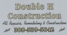 Double H Construction logo
