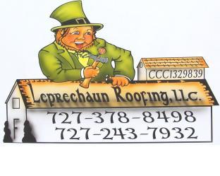 Leprechaun Roofing, LLC logo