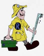 Logo for Rainman Seamless Rain Gutters