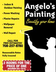 Angelo's Painting logo