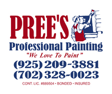 Logo for Pree's Professional Painting LLC