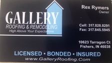 Logo for Gallery Roofing and Remodeling