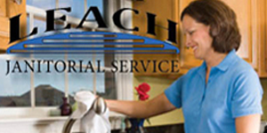 Leach Janitorial Service logo