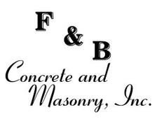 F & B Concrete & Masonry, Inc. logo