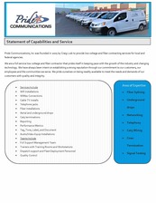 Pride Communication, Inc. logo