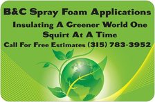 Logo for B&C Sprayfoam Applications