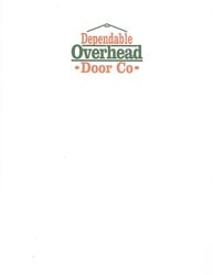 A-Dependable Overhead Door Co. logo