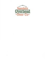 Avatar for A-Dependable Overhead Door Co.