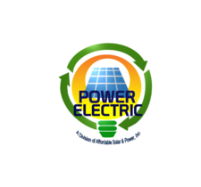 Logo for Power Electric