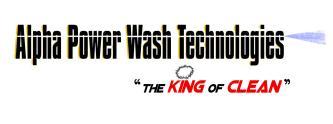 Alpha Power Wash Technologies logo