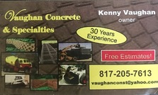 Vaughn Concrete logo