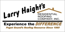 Larry Haight's Residential Roofing logo