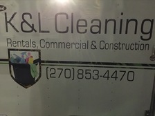 Logo for K & L Cleaning
