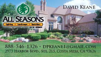 All Seasons Sprinkler and Landscaping logo