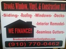 Logo for Brooks Window, Vinyl, and Construction, LLC