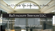 Logo for R & S Facility Services, LLC