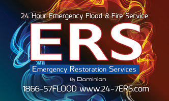 Emergency Restoration Services By  Dominion logo