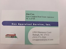 Logo for Cox Appraisal Service, Inc.