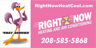 Right Now Heating & Air logo