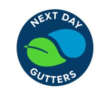 Logo for Next Day Gutters, LLC