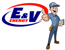 Logo for E & V Energy