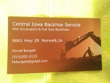 Avatar for Central Iowa Backhoe Services