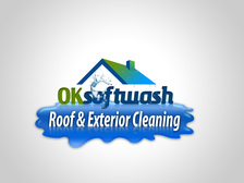 Logo for OKsoftwash Roof & Exterior Cleaning