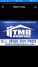TMB Roofing  logo