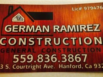 German Ramirez Construction logo