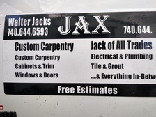 Logo for Jax Custom Carpentry - Home Facebook