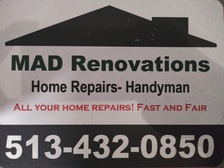 Logo for MAD Renovations