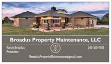 Logo for Broadus Property Maintenance, LLC