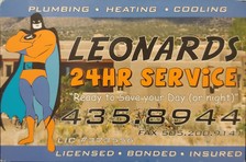 Logo for Leonard's 24 Hour Service