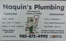 Avatar for Sidney Naquin Plumbing, LLC