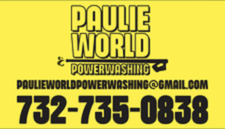 Logo for PaulieWorld Powerwashing