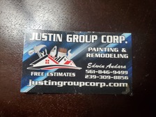 Logo for Justin Group Corporates Painting & Remodel - Home Facebook