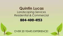 Avatar for Quintin Lucas Landscaping Services