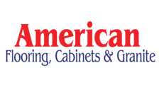 Logo for American Flooring, Cabinets & Granite