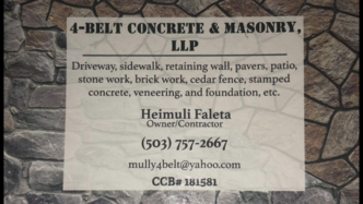 4-Belt Concrete & Masonry, LLC logo