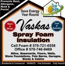 Logo for Vaskas Spray Foam Insulation