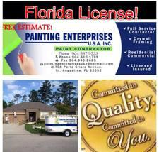 Painting Enterprises USA, Inc. logo