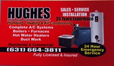 Hughes Plumbing & Heating Service logo