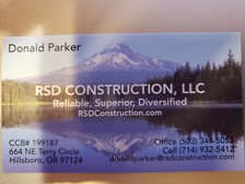 RSD Construction, LLC logo