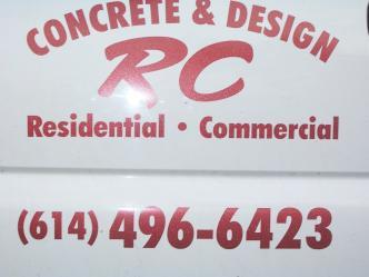 R.C. Concrete and Design, Inc. logo