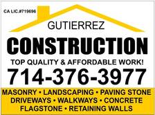 Gutierrez Construction Company logo